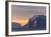 Early Morning Sunrise Near Qilakitsoq, Greenland, Polar Regions-Michael Nolan-Framed Photographic Print