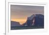 Early Morning Sunrise Near Qilakitsoq, Greenland, Polar Regions-Michael Nolan-Framed Photographic Print