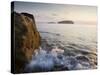 Early morning surf in Frenchman Bay, Acadia National Park, Maine, USA-Jerry & Marcy Monkman-Stretched Canvas