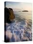 Early morning surf in Frenchman Bay, Acadia National Park, Maine, USA-Jerry & Marcy Monkman-Stretched Canvas