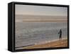 Early Morning Surfcasting on the Beach at Cape Cod National Seashore, Massachusetts, USA-Jerry & Marcy Monkman-Framed Stretched Canvas