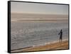 Early Morning Surfcasting on the Beach at Cape Cod National Seashore, Massachusetts, USA-Jerry & Marcy Monkman-Framed Stretched Canvas