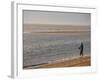 Early Morning Surfcasting on the Beach at Cape Cod National Seashore, Massachusetts, USA-Jerry & Marcy Monkman-Framed Photographic Print