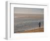 Early Morning Surfcasting on the Beach at Cape Cod National Seashore, Massachusetts, USA-Jerry & Marcy Monkman-Framed Photographic Print