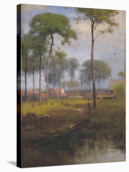 Early Morning, Tarpon Springs, 1892-George Inness Snr.-Stretched Canvas