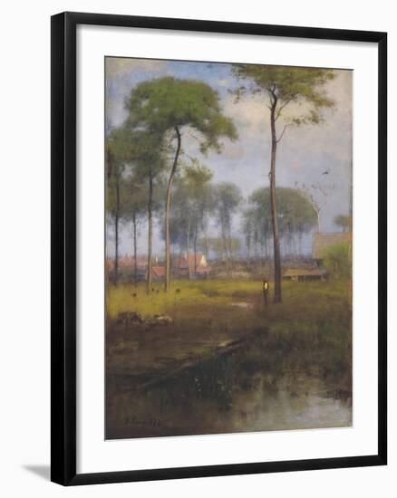 Early Morning, Tarpon Springs, 1892-George Inness Snr.-Framed Giclee Print