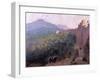 Early Morning - the Great Wall, 1998-Bob Brown-Framed Giclee Print