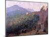 Early Morning - the Great Wall, 1998-Bob Brown-Mounted Giclee Print