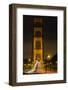 Early Morning Traffic on the Golden Gate Bridge in San Francisco, California, Usa-Chuck Haney-Framed Photographic Print