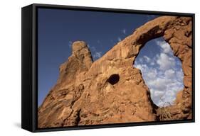 Early Morning, Turret Arch, Arches National Park, Utah-Rob Sheppard-Framed Stretched Canvas