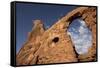 Early Morning, Turret Arch, Arches National Park, Utah-Rob Sheppard-Framed Stretched Canvas