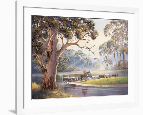 Early Morning - Vacy-John Bradley-Framed Giclee Print