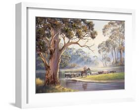 Early Morning - Vacy-John Bradley-Framed Giclee Print