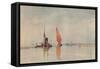 'Early Morning. Venetian Lagoons', c1917-Wilfrid Williams Ball-Framed Stretched Canvas