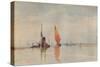 'Early Morning. Venetian Lagoons', c1917-Wilfrid Williams Ball-Stretched Canvas