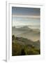 Early Morning View across Misty Hills from San Gimignano, Tuscany, Italy, Europe-John-Framed Photographic Print