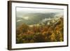 Early Morning View from Wegelnburg Castle of the Palatinate Forest-Jochen Schlenker-Framed Photographic Print