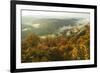 Early Morning View from Wegelnburg Castle of the Palatinate Forest-Jochen Schlenker-Framed Photographic Print