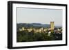 Early Morning View of Richomd Castle in Yorkshire, England, United Kingdom-John Woodworth-Framed Photographic Print