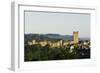 Early Morning View of Richomd Castle in Yorkshire, England, United Kingdom-John Woodworth-Framed Photographic Print