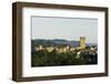 Early Morning View of Richomd Castle in Yorkshire, England, United Kingdom-John Woodworth-Framed Photographic Print
