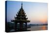 Early Morning View of Royal Kaytumadi Hotel, Toungoo, Myanmar (Burma), Asia-Thomas L-Stretched Canvas