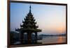 Early Morning View of Royal Kaytumadi Hotel, Toungoo, Myanmar (Burma), Asia-Thomas L-Framed Photographic Print