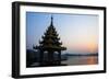 Early Morning View of Royal Kaytumadi Hotel, Toungoo, Myanmar (Burma), Asia-Thomas L-Framed Photographic Print