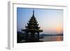 Early Morning View of Royal Kaytumadi Hotel, Toungoo, Myanmar (Burma), Asia-Thomas L-Framed Photographic Print