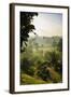 Early Morning View of the Countryside Surrounding the Temple Complex of Borobodur, Java, Indonesia-Michael Runkel-Framed Photographic Print