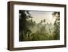 Early Morning View of the Countryside Surrounding the Temple Complex of Borobodur, Java, Indonesia-Michael Runkel-Framed Photographic Print