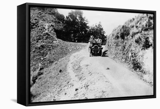 Early Motoring in New Zealand, before 1914-null-Framed Stretched Canvas