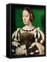 Early Netherlandish Art : Portrait of Queen Eleanor of Austria (1498-1558) Par Cleve, Joos Van (Ca.-Joos van Cleve-Framed Stretched Canvas