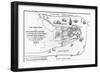 Early New York Map-null-Framed Giclee Print