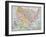 Early North American Map-null-Framed Giclee Print