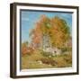 Early October, 1906-Willard Leroy Metcalf-Framed Giclee Print