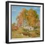 Early October, 1906-Willard Leroy Metcalf-Framed Giclee Print