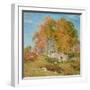 Early October, 1906-Willard Leroy Metcalf-Framed Giclee Print