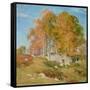 Early October, 1906-Willard Leroy Metcalf-Framed Stretched Canvas