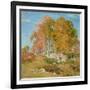 Early October, 1906-Willard Leroy Metcalf-Framed Giclee Print