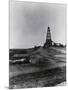 Early Oil Drilling Operation-null-Mounted Photographic Print
