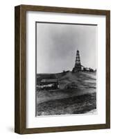 Early Oil Drilling Operation-null-Framed Photographic Print