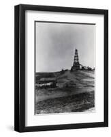 Early Oil Drilling Operation-null-Framed Photographic Print