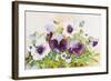 Early Pansies-Joanne Porter-Framed Giclee Print