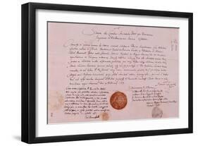 Early Passport-null-Framed Giclee Print