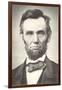 Early Photograph of Abraham Lincoln-null-Framed Art Print