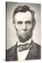 Early Photograph of Abraham Lincoln-null-Stretched Canvas