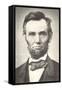 Early Photograph of Abraham Lincoln-null-Framed Stretched Canvas