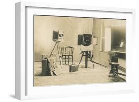 Early Photographic Equipment-null-Framed Art Print