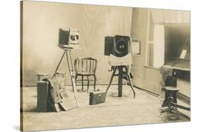 Early Photographic Equipment-null-Stretched Canvas